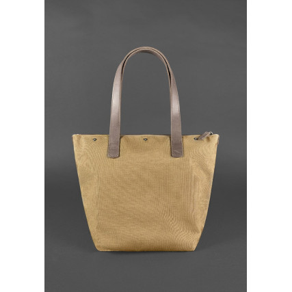 Женская кожаная сумка Blanknote Пазл L коричневая BN-BAG-33-o – Фото 3