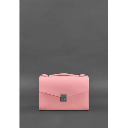 Женская кожаная сумка-кроссбоди Lola розовая BN-BAG-35-pink