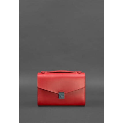 Женская кожаная сумка-кроссбоди Lola красная BN-BAG-35-red