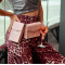 Набор женских кожаных сумок Mini поясная/кроссбоди розовый BN-BAG-38-pink