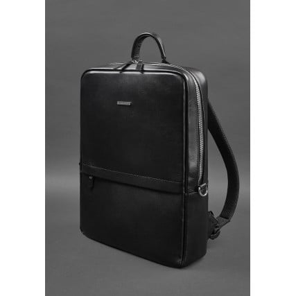 Кожаный рюкзак BlankNote Foster черный BN-BAG-39-g – Фото 2