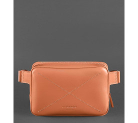 Кожаная поясная сумка Dropbag Mini Blanknote BN-BAG-6-living-coral