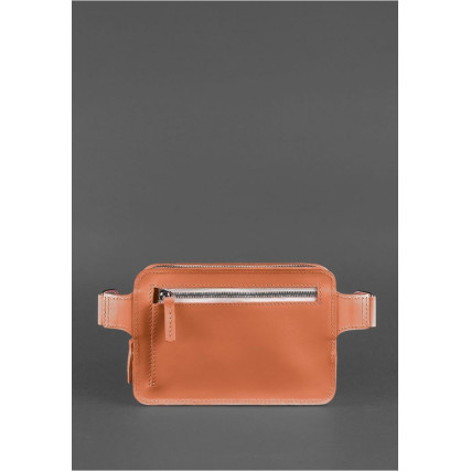 Кожаная поясная сумка Dropbag Mini Blanknote BN-BAG-6-living-coral