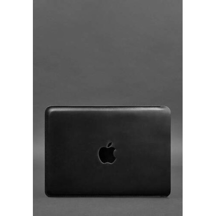 Кожаный чехол для MacBook 13'' черный BN-GC-7-g-kr – Фото 1