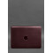 Кожаный чехол для MacBook 13'' бордовый BN-GC-7-vin-kr