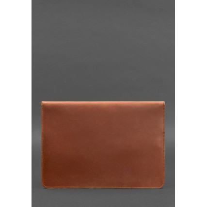 Кожаный чехол-конверт на магнитах для MacBook 13'' светло-коричневый BN-GC-9-k-kr