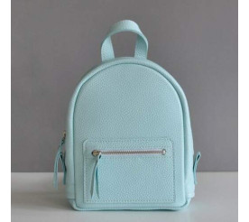 Кожаный рюкзак JIZUZ BABY SPORT голубой