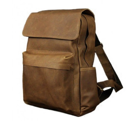 Рюкзак из натуральной кожи Bexhill рыжий Bx032