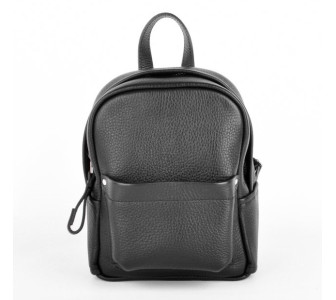 Кожаный рюкзак JIZUZ Carbon mini черный
