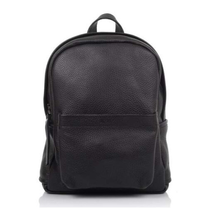 Кожаный рюкзак JIZUZ CARBON-S черный – Фото 1