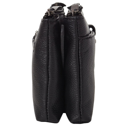 Кожаная женская черная сумка на плечо Dor Flinger  (Германия) – Фото 3