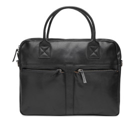 Мужская кожаная сумка Ricco Grande 1FSL-1052-black черная