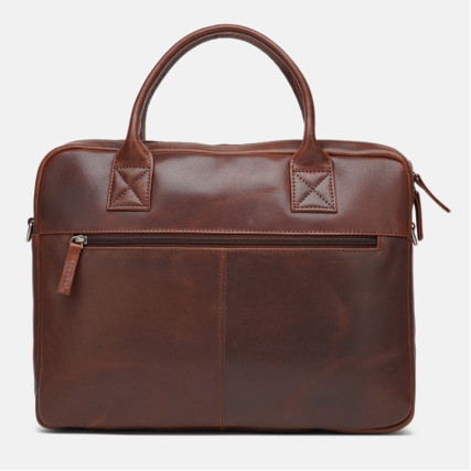 Мужская кожаная коричневая сумка Ricco Grande 1FSL-1052-brown – Фото 3