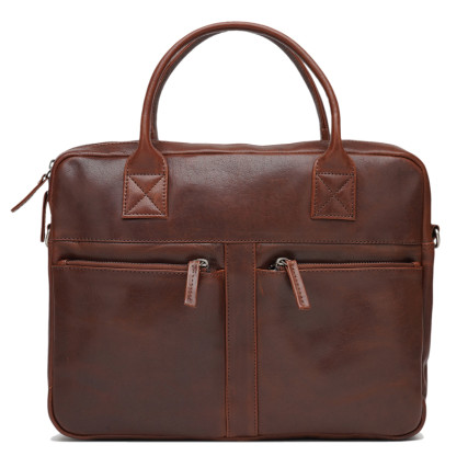 Мужская кожаная коричневая сумка Ricco Grande 1FSL-1052-brown – Фото 1