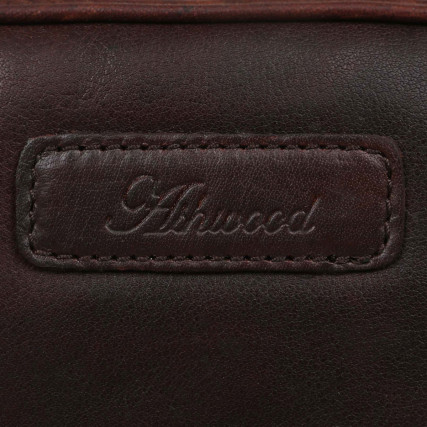 Несессер кожаный Ashwood G37 (Великобритания) коричневый – Фото 4