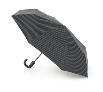 Зонт мужской Fulton Chelsea-2 G818 Black Steel (Черный с серым