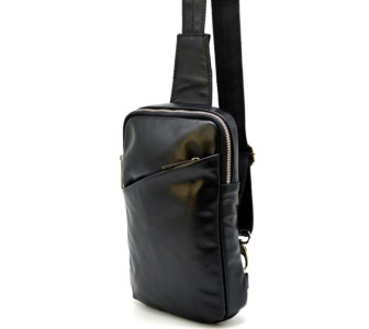 Кожаный рюкзак на одно плечо TARWA