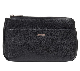 Мужской кожаный клатч черный Karya