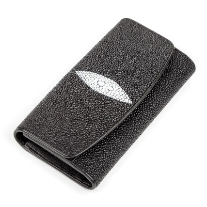 Женский кошелек из кожи ската STINGRAY LEATHER – Фото 1