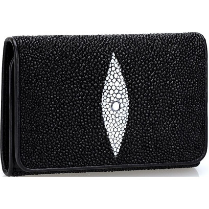 Женский кошелек из кожи ската STINGRAY LEATHER – Фото 1