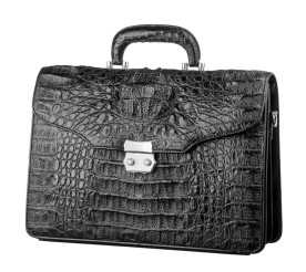 Портфель CROCODILE LEATHER из кожи крокодила