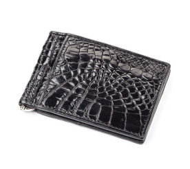 Зажим из кожи крокодила CROCODILE LEATHER
