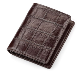 Мужской кошелек из кожи крокодила CROCODILE LEATHER