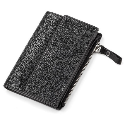 Мужской кошелек из кожи ската STINGRAY LEATHER – Фото 1