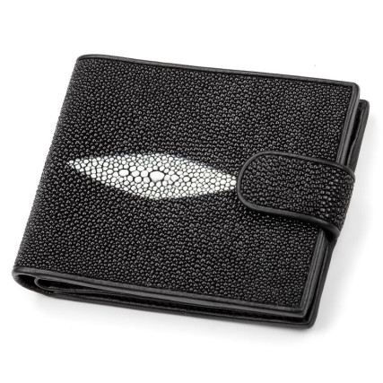 Мужской кошелек из кожи ската STINGRAY LEATHER – Фото 1