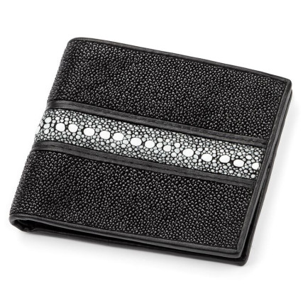 Мужской кошелек из кожи ската STINGRAY LEATHER – Фото 1