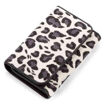 Женский кошелек из кожи ската STINGRAY LEATHER – Фото 1