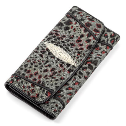 Женский кошелек из кожи ската STINGRAY LEATHER – Фото 1
