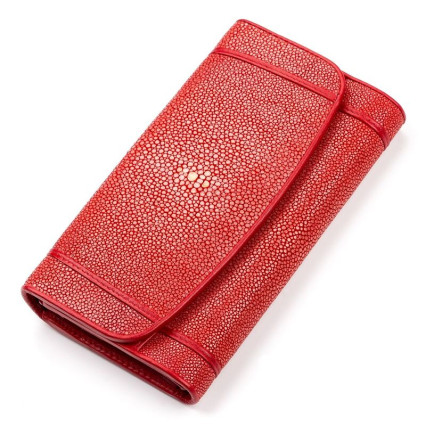 Женский кошелек из кожи ската STINGRAY LEATHER – Фото 1