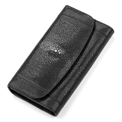 Женский кошелек из кожи ската STINGRAY LEATHER – Фото 1