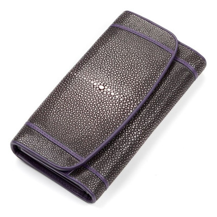 Женский кошелек из кожи ската STINGRAY LEATHER – Фото 1