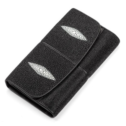Женский кошелек из кожи ската STINGRAY LEATHER – Фото 1