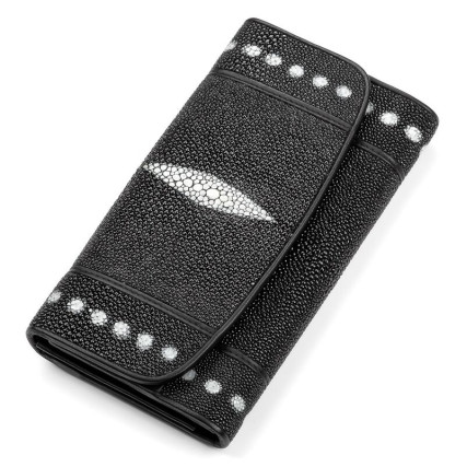 Женский кошелек из кожи ската STINGRAY LEATHER – Фото 1