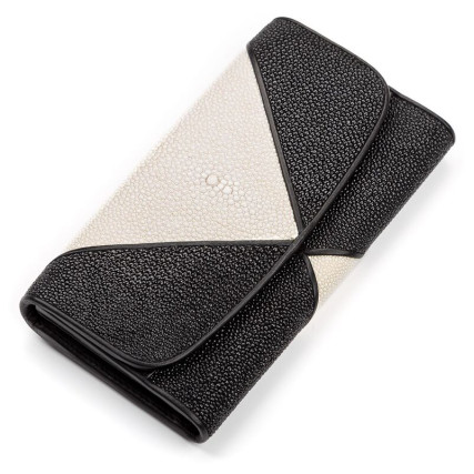 Женский кошелек из кожи ската STINGRAY LEATHER – Фото 1