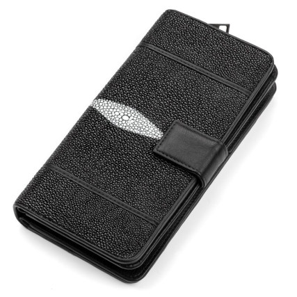 Женский кошелек из кожи ската STINGRAY LEATHER – Фото 1
