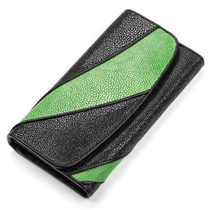 Женский кошелек из кожи ската STINGRAY LEATHER – Фото 1