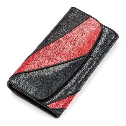 Женский кошелек из кожи ската STINGRAY LEATHER – Фото 1