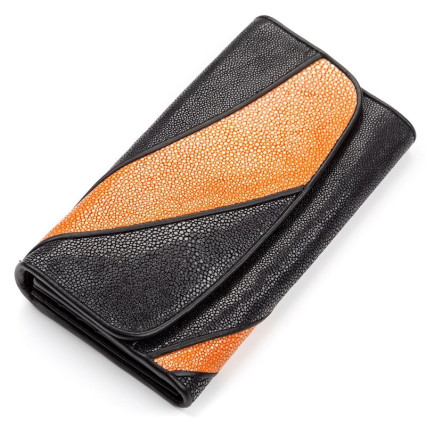 Женский кошелек из кожи ската STINGRAY LEATHER – Фото 1