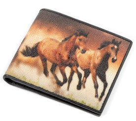 Мужской кошелек из кожи ската STINGRAY LEATHER