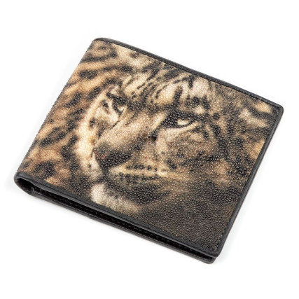Мужской кошелек из кожи ската STINGRAY LEATHER – Фото 1
