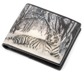Мужской кошелек из кожи ската STINGRAY LEATHER