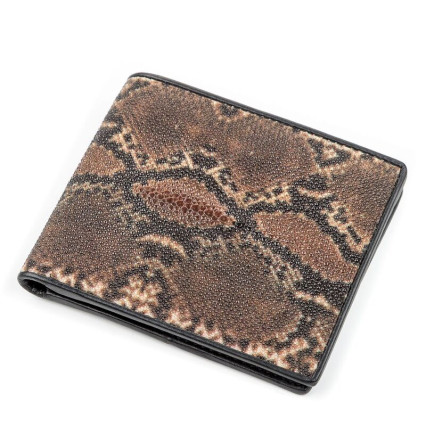 Мужской кошелек из кожи ската STINGRAY LEATHER – Фото 1