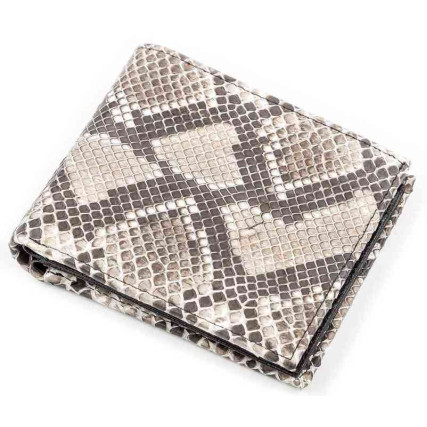 Мужской кошелек из кожи питона SNAKE LEATHER – Фото 1