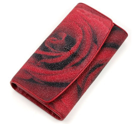 Женский кошелек из кожи ската STINGRAY LEATHER