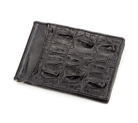 Зажим из кожи крокодила CROCODILE LEATHER