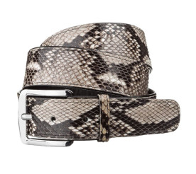 Мужской ремень SNAKE LEATHER из кожи питона